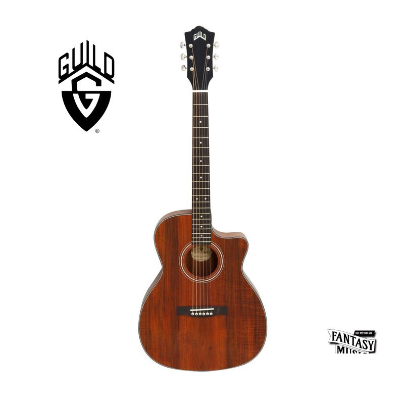 Guild Guild OM-260CE Deluxe Blackwood 澳洲黑木 面單板 插電 民謠吉他 — 三峽木吉他 / 民謠吉他