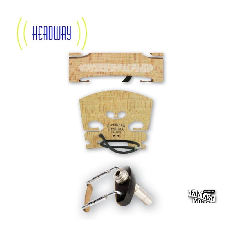 Headway Headway | 小提琴專用琴橋被動式拾音器 VL3 不破壞式安裝 英國原裝進口 — 三峽弦樂器