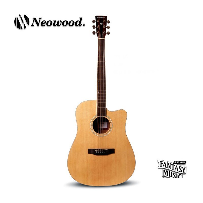 Neowood DN-1C 民謠吉他 — 三峽吉他 / Bass