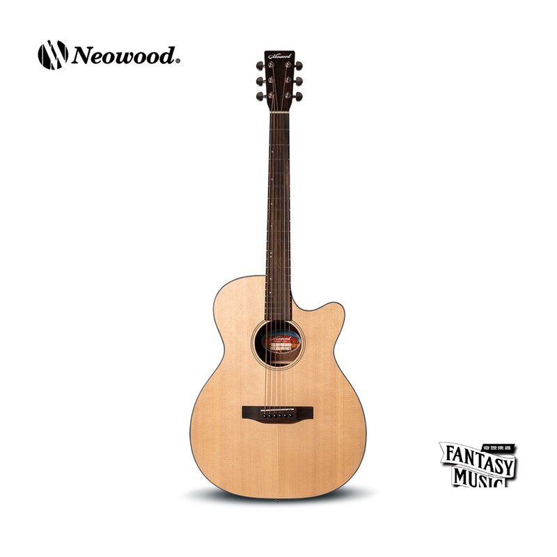 Neowood SOM-ZC 面單民謠吉他 入門款 — 三峽吉他 / Bass