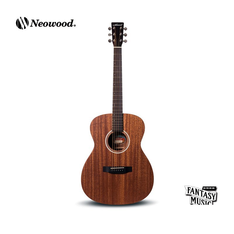 Neowood OM-2 民謠吉他 — 三峽吉他 / Bass