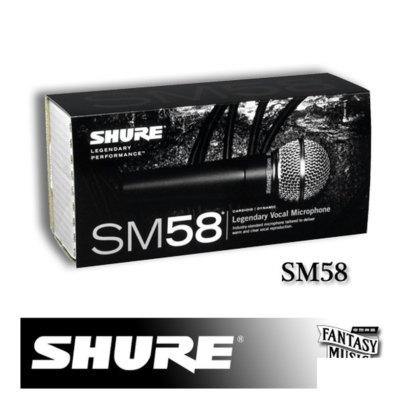 Shure SHURE SM58 動圈式麥克風 — 三峽麥克風