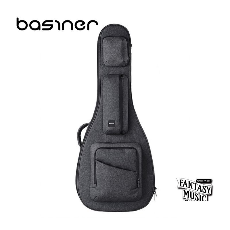 Basiner Basiner ACME D桶/Jumbo桶 木吉他琴袋 (竹炭灰) — 三峽木吉他 / 民謠吉他