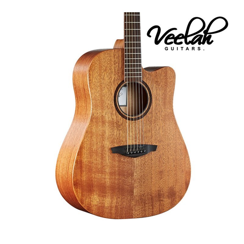 Veelah Veelah V1-DMC 缺角 面單板 民謠吉他 — 三峽木吉他 / 民謠吉他
