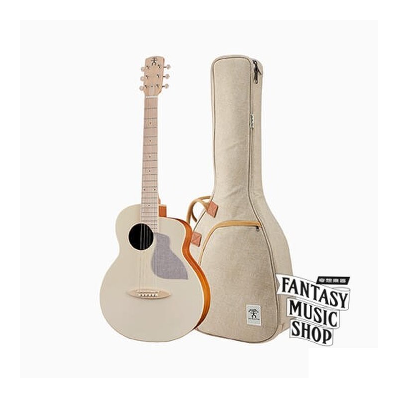 aNueNue aNueNue Bird MC10-AM 杏奶白面單旅行吉他 | 另有AME插電版可選 — 三峽吉他 / Bass