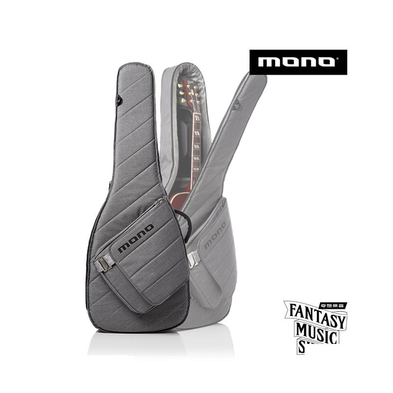 MONO MONO Sleeve系列專業吉他琴袋 | M80-SAD-ASH 吉他袋 琴袋(灰) — 三峽木吉他 / 民謠吉他