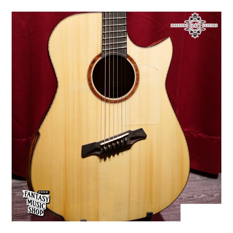 Maestro Maestro Rosetta SR A 桑托斯玫瑰木 全單板民謠吉他 — 三峽木吉他 / 民謠吉他