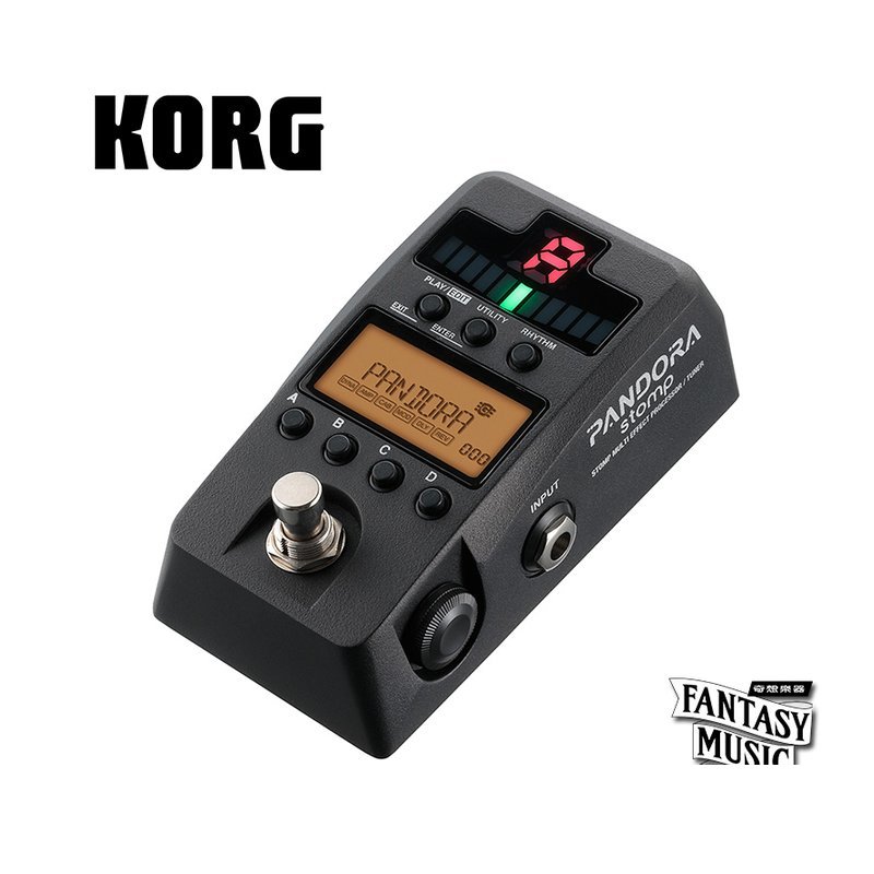 KORG Korg Pandora stomp PX-ST 單顆型綜合效果器 — 三峽效果器