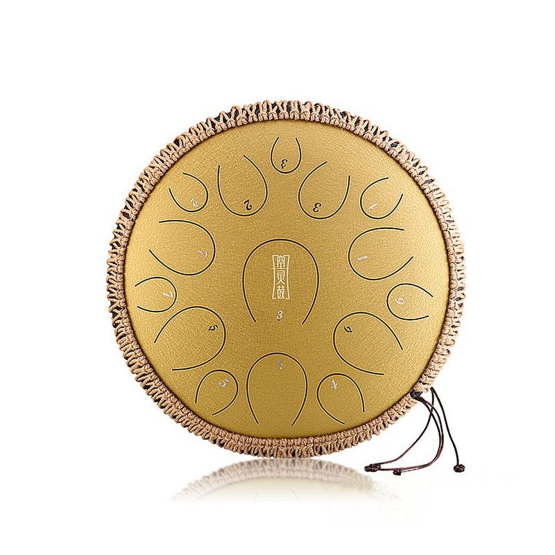 魯儒 空靈鼓 Hluru 高端鼓 天鼓 14吋15音C調 鎏金 — 三峽配件 / 週邊