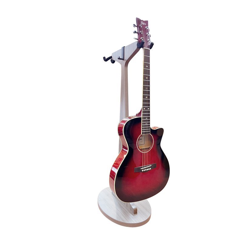 Gator 買 GATOR 雙懸掛吉他架 送全新吉他 輕鬆快樂購物 買一送6 紅黑漸層 — 三峽木吉他 / 民謠吉他