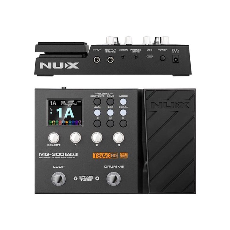 NUX Nux MG-300 MKII 第二代 綜合效果器 電吉他 錄音介面 — 三峽電吉他