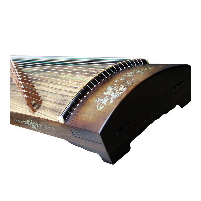 台灣製 21弦黑胡桃鑲貝箏 台灣古箏 標準版 — 三峽配件 / 週邊