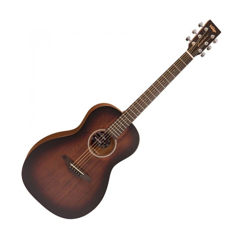 英國品牌 Vintage 木吉他 Parlour桶 V880WK — 三峽吉他 / Bass