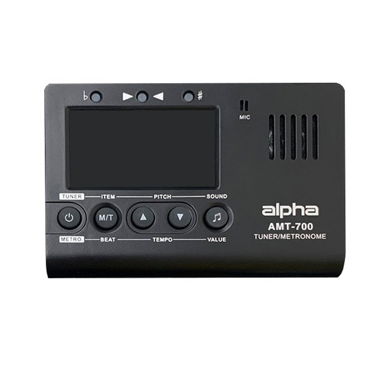 alpha AMT-700 三合一調音節拍器 (黑) — 三峽鼓 / 打擊