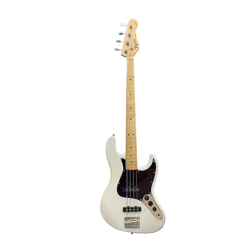 Tagima TW-73 Bass Guitar White 巴西 電貝斯 附贈台灣製雙背厚棉電吉他袋 — 三峽吉他 / Bass