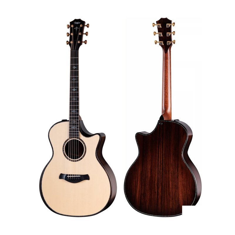 Taylor Taylor 914CE-BE-NAT 電木吉他 雲杉面板 玫瑰木側板 EQ 缺角 附原廠吉他袋 — 三峽木吉他 / 民謠吉他