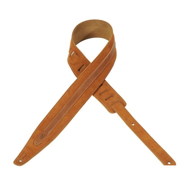 LEVY'S-MS317BLA-HNY 絨面皮質吉他背帶 皮質吉他背帶 — 三峽配件 / 週邊