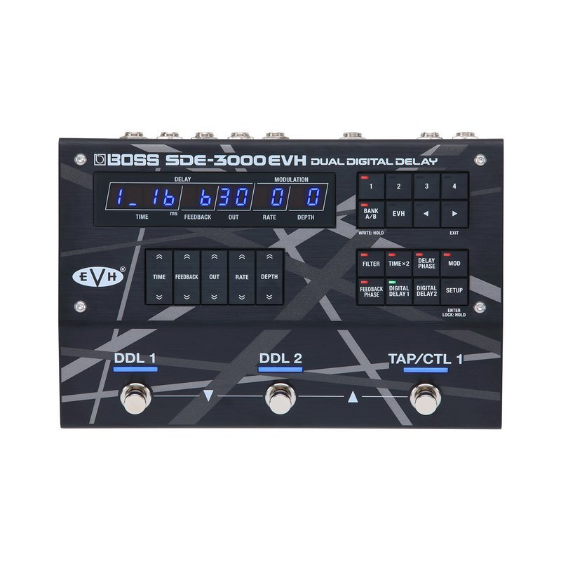 BOSS 【Boss】SDE-3000EVH 綜合效果器 — 三峽木吉他 / 民謠吉他