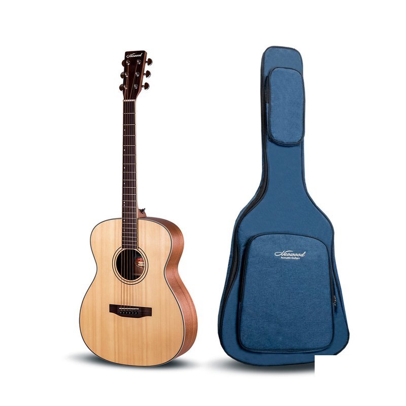 【Neowood】Shelling系列 SOML (OM桶身) 附琴袋套裝組 — 三峽吉他 / Bass