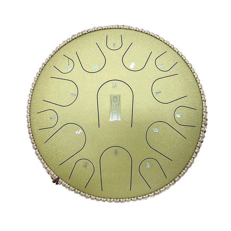 魯儒 空靈鼓 Hluru 高端鼓 天鼓 14吋15音D調-鎏金鑚 — 三峽配件 / 週邊