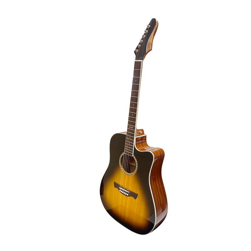 Tagima Swell 木吉他 民謠吉他 漸層色 缺角 附美國Gator木吉他袋 — 三峽吉他 / Bass