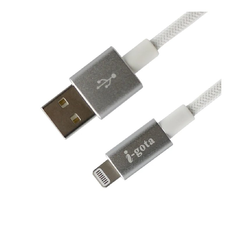 i-gota I-gota / Lightning轉USB-A 15W快充 MFI原廠認證充電線(1.2m) — 三峽配件 / 週邊