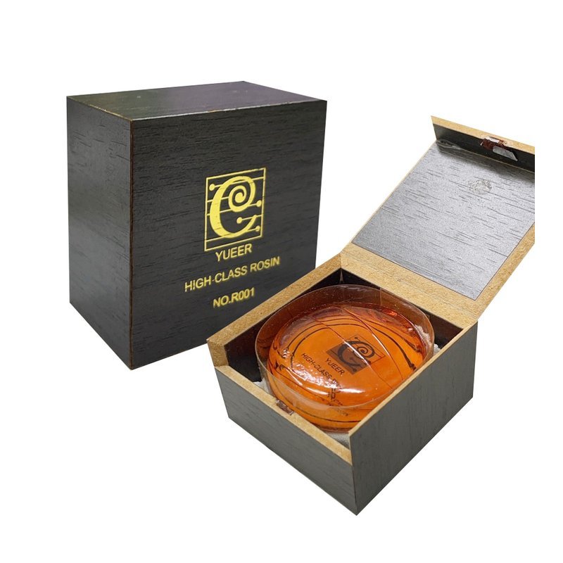 高級松香 YUEER R001 小提琴 中提琴 大提琴 松香 高級木盒裝 — 三峽弦樂器