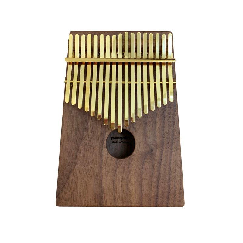 MIT Walnut Box-type Kalimba MIT Walnut Box-type Kalimba / Thumb Piano with Golden Keys — 三峽電鋼琴 / 鍵盤