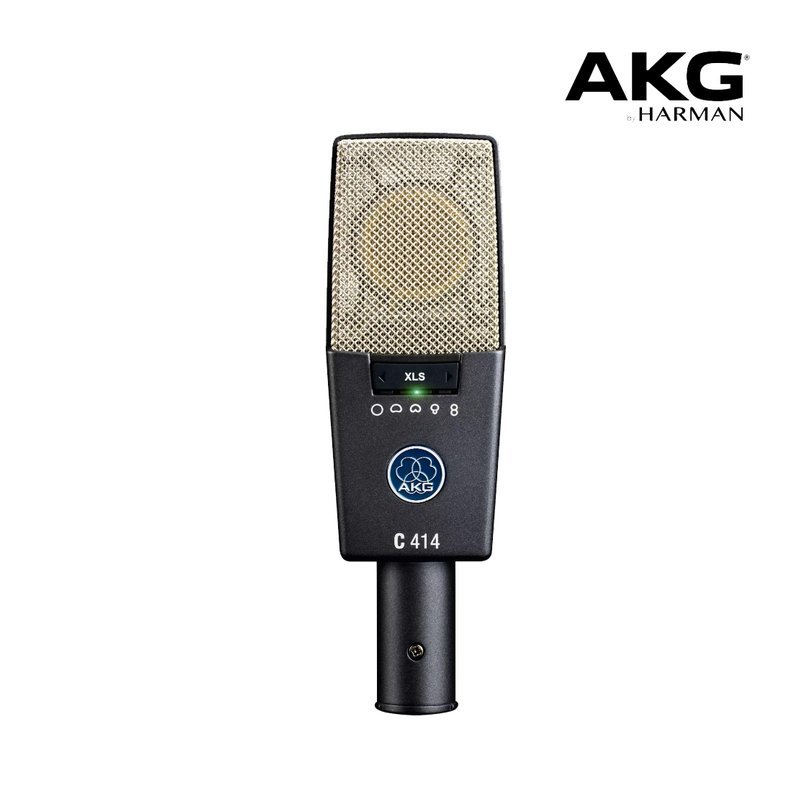 AKG AKG C414XLS 大震膜電容式麥克風 專業 全指向型麥克風 搭配攜行箱 原廠公司貨 — 三峽麥克風