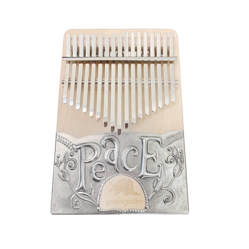 【限量上市】楓木Peace藝術字錫雕卡林巴琴 拇指琴 — 三峽鼓 / 打擊
