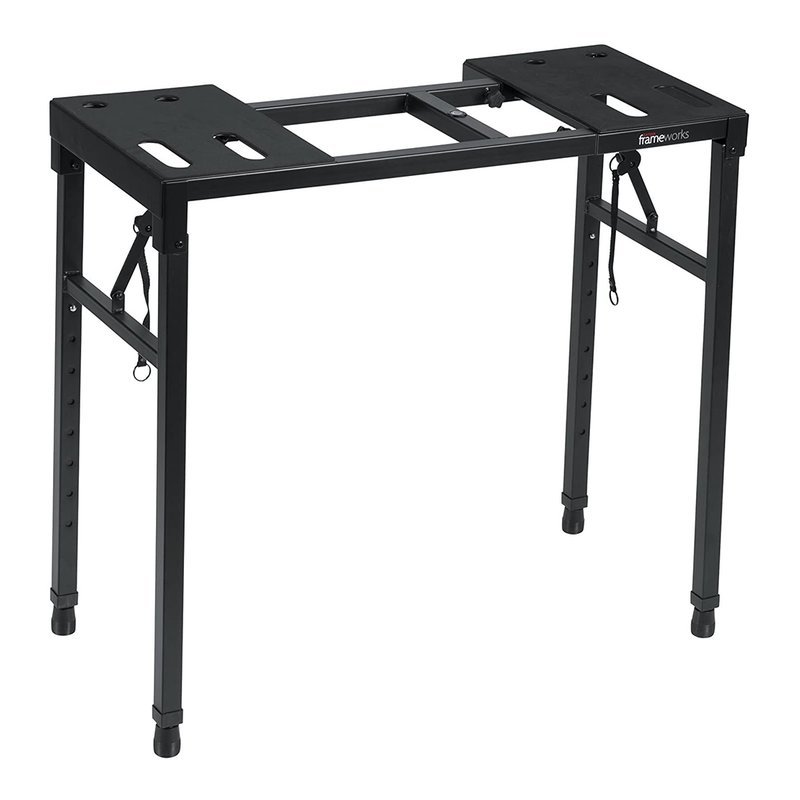 【新品上市】Gator Frameworks ㄇ字型 耐重電子琴架 鍵盤架 DJ多功能架 (GFW-UTILITY-TBL ) — 三峽鍵盤 / 鋼琴