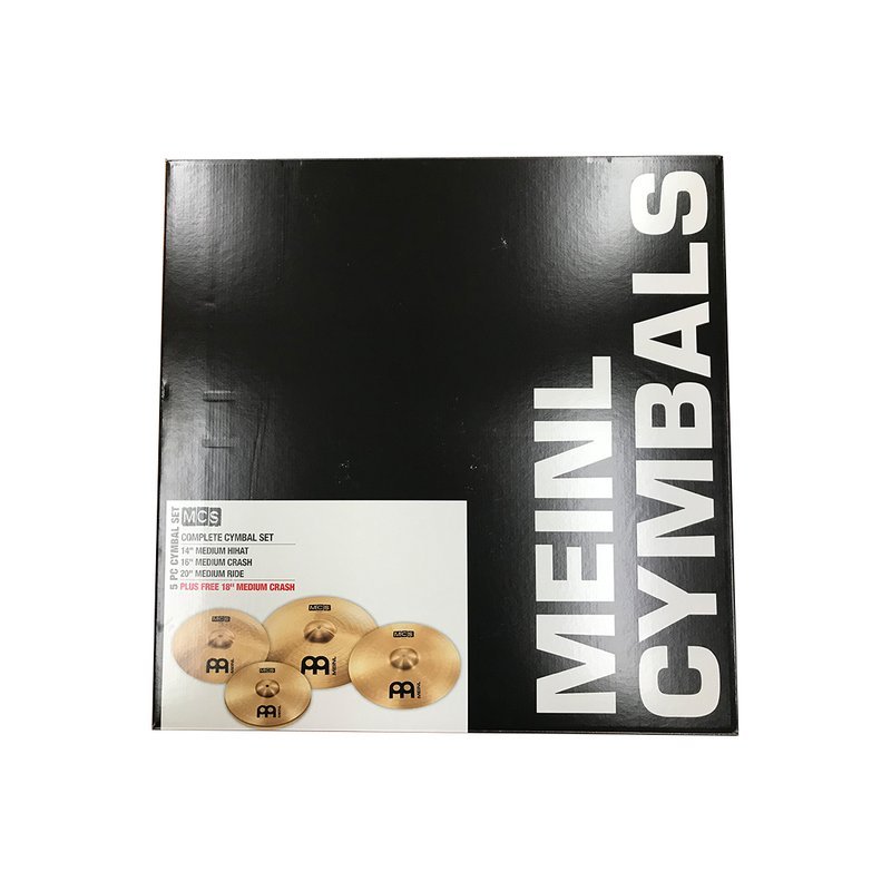 德國MEINL 德國MEINL MCS Complete Cymbal Set 5片套裝銅鈸組 — 三峽鼓 / 打擊