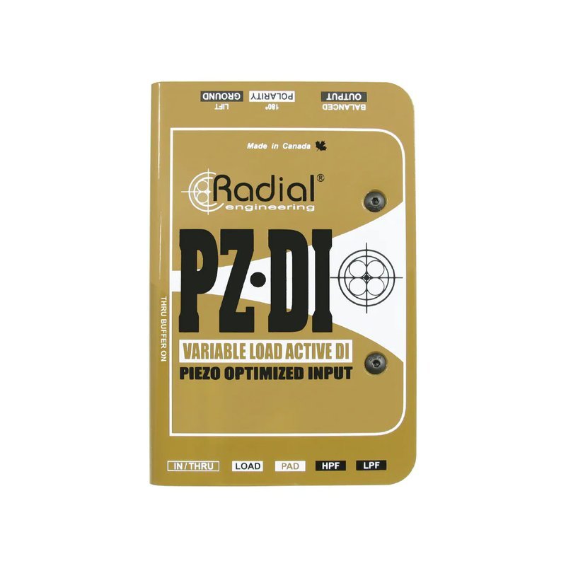 Radial Radial / PZ-DI 主動式DI Box (管弦樂專用) — 三峽弦樂器