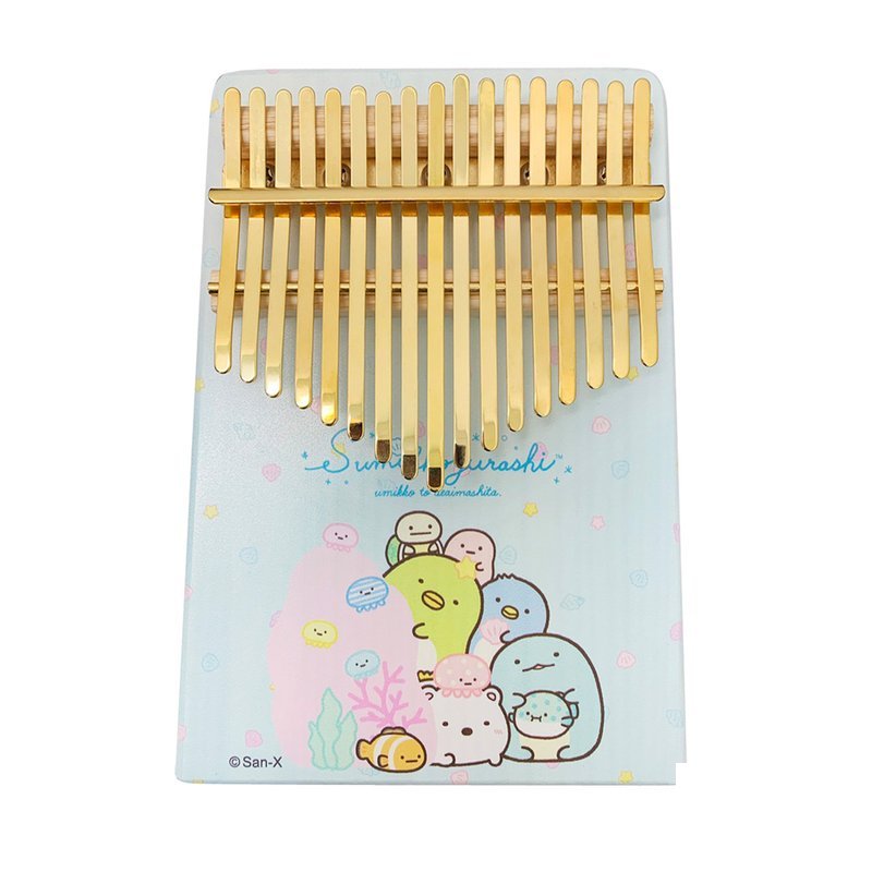 Sumikkogurashi-Double Side Colored Kalimba Sumikkogurashi-Double Side Colored Kalimba / The World of Ocean Style / Golden Keys / Sumikko Gurashi Thumb Piano — 三峽電鋼琴 / 鍵盤