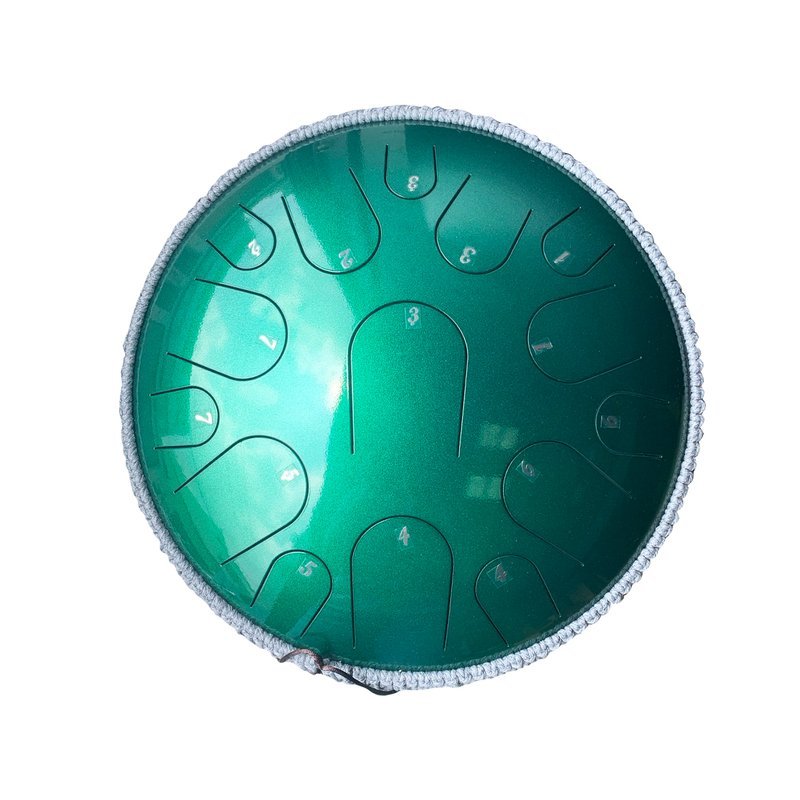 魯儒 空靈鼓 Hluru 高端鼓 天鼓 14吋15音D調-翡翠綠 — 三峽配件 / 週邊