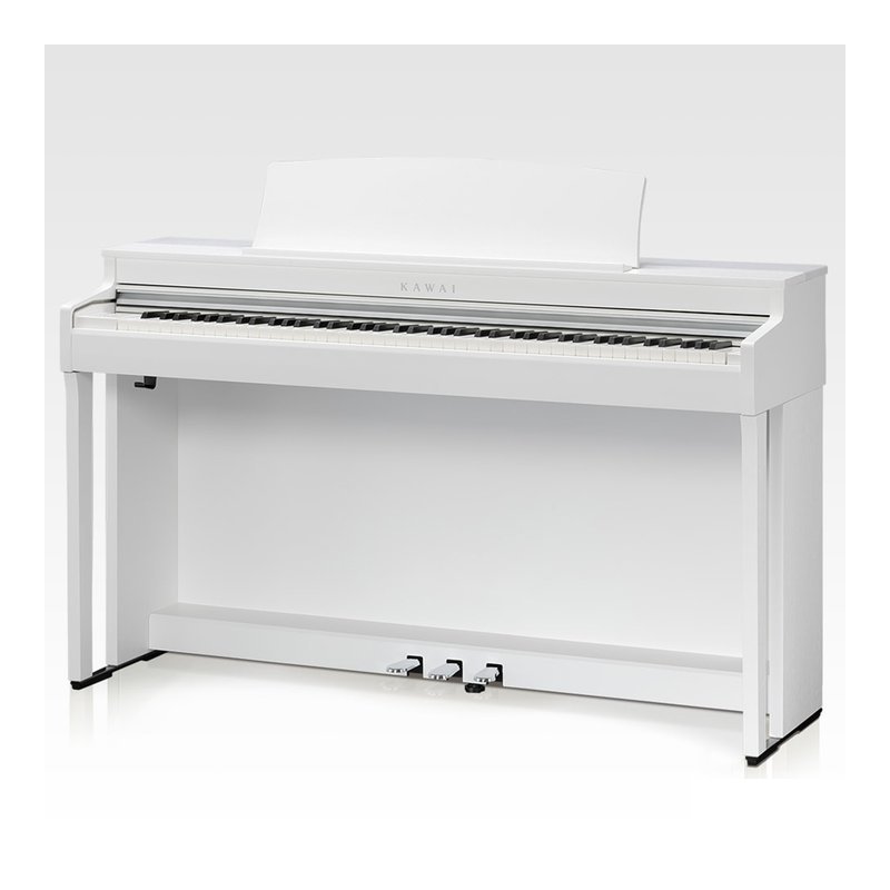 KAWAI 【KAWAI】CN301 電鋼琴 數位鋼琴 高級緞白 附原廠升降琴椅 — 三峽電鋼琴 / 鍵盤