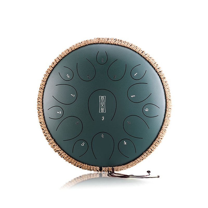 魯儒 空靈鼓 Hluru 高端鼓 天鼓 14吋15音C調 石綠色 — 三峽配件 / 週邊