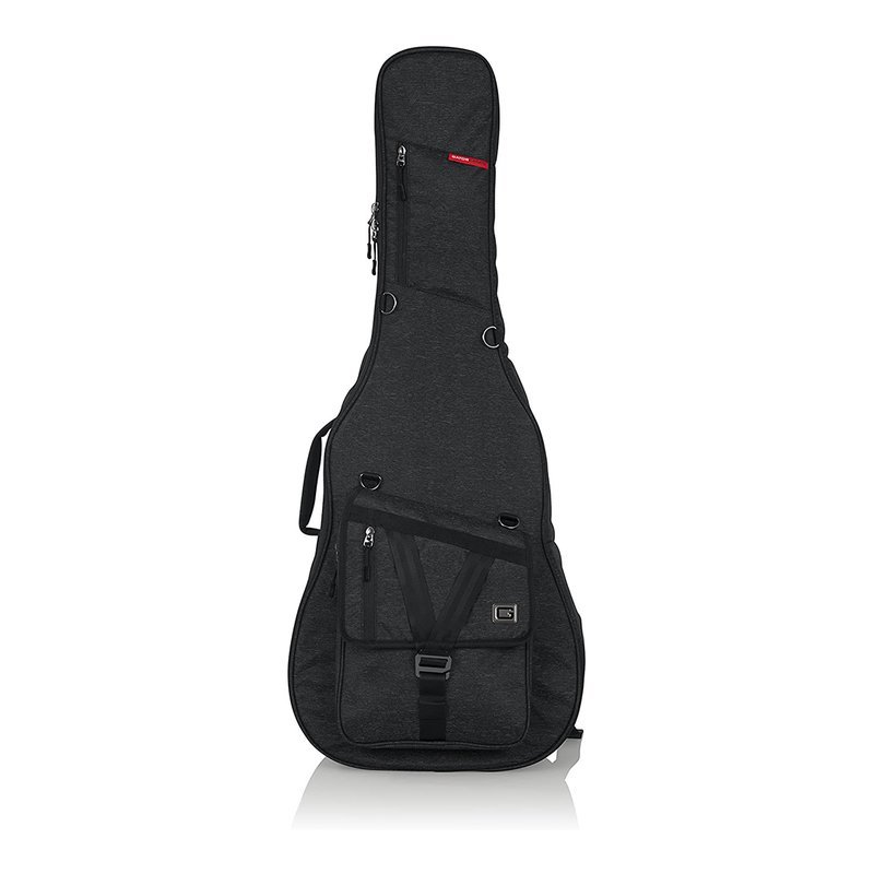 【新品上市】Gator Cases 運輸系列演出袋 民謠吉他袋 木吉他演奏包 時尚黑木吉他軟盒 (GT-ACOUSTIC-BLK) — 三峽吉他 / Bass