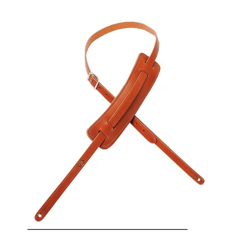 LEVY'S-M25-TAN LEVY'S-M25-TAN 棕褐色皮革吉他背帶 — 三峽背帶