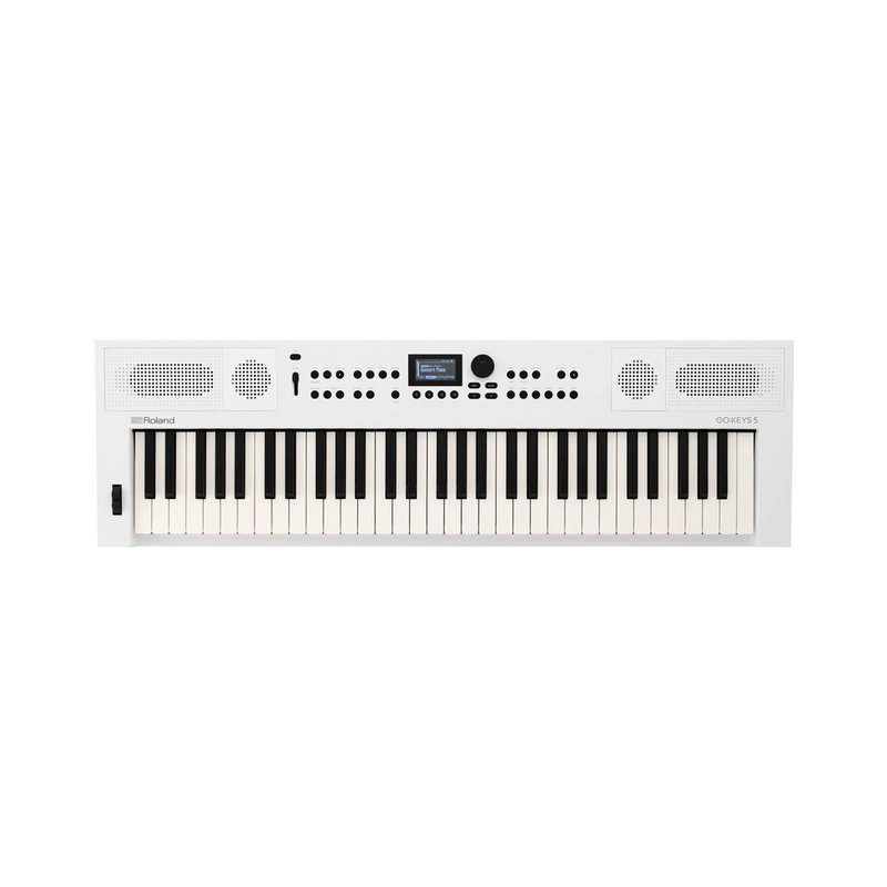 Roland 【Roland】GO:KEYS 5 61鍵 音樂創作鍵盤 MIDI 鍵盤控制器 白 — 三峽電鋼琴 / 鍵盤