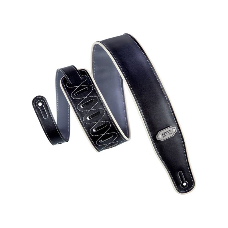 【LEVY'S】M26VCP-BLK_GRY 吉他背帶 — 三峽配件 / 週邊