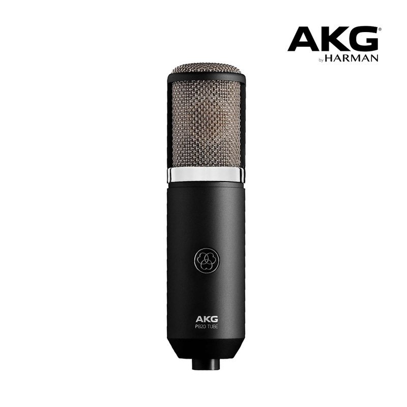 AKG AKG AKG P820 雙震膜真空管麥克風 心形 八字型 全型 收音 原廠公司貨 — 三峽麥克風