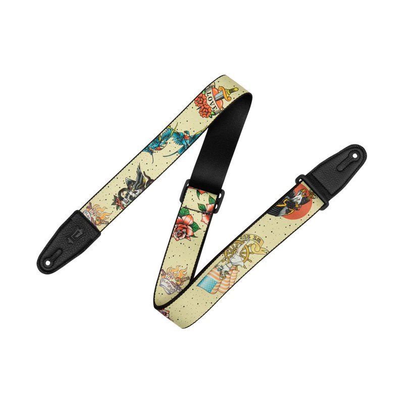 【LEVY'S】MP2TAT-005 吉他背帶 — 三峽配件 / 週邊