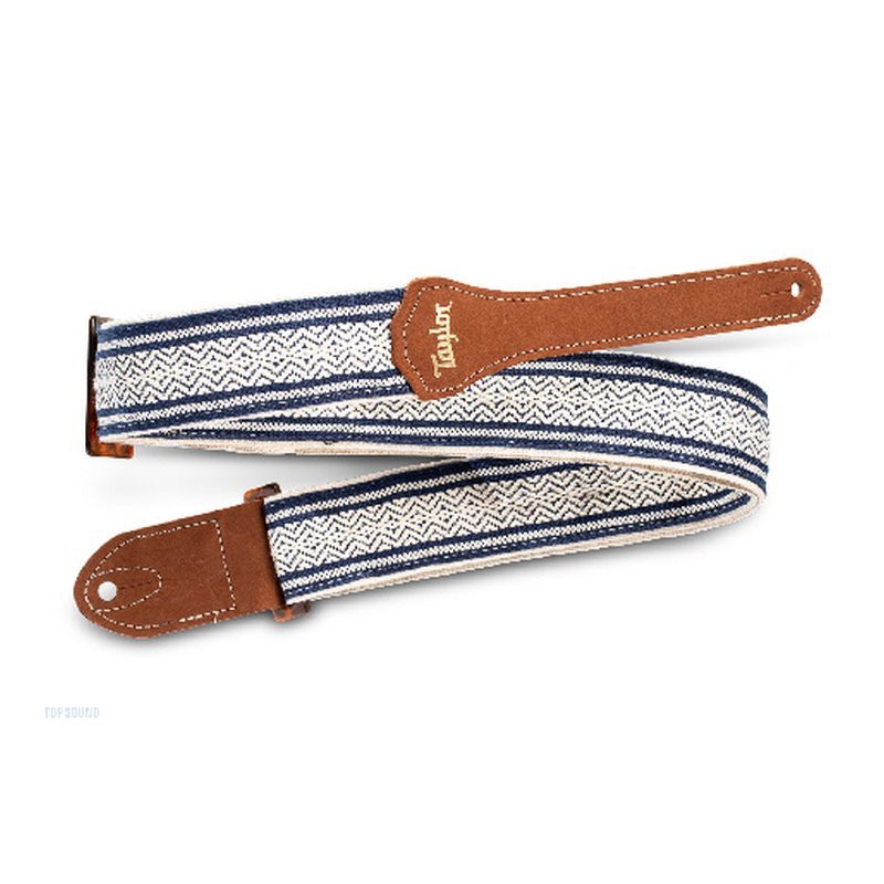 Taylor Taylor 肩帶 A系列 White/Blue — 三峽背帶