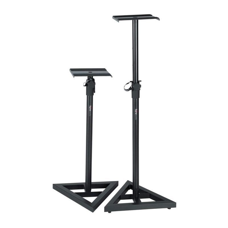 【新品上市】Gator Frameworks 喇叭立架 可調式 35"-53" 監聽支架 (GFW-SPK-SM50) — 三峽錄音 / 音響