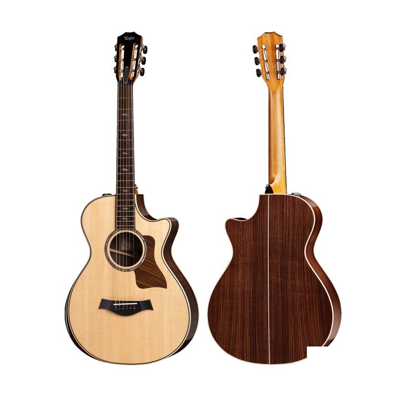 Taylor Taylor 812-CE-12-FRET 雲杉木面版 玫瑰木側背板 電木吉他 — 三峽木吉他 / 民謠吉他