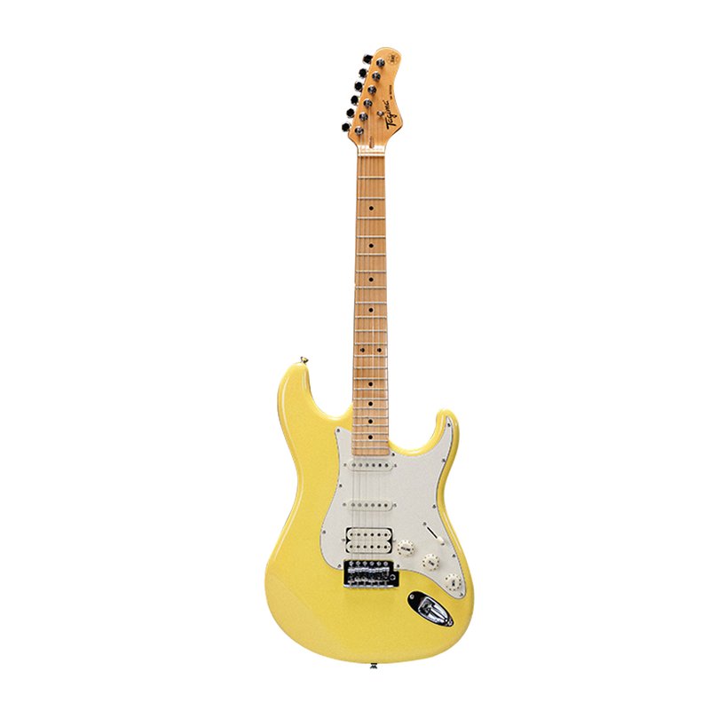 Tagima TG-530 PRO YL LF/WV 巴西 電吉他 黃 附贈台灣製雙背厚棉電吉他袋 — 三峽吉他 / Bass