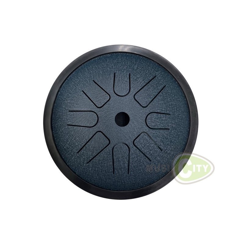 魯儒 6寸 8音 D調 高音鼓 伴侶鼓 空靈鼓 療癒樂器 碟型 正版(贈精美禮盒/鼓棒)藏青色 — 三峽鼓 / 打擊