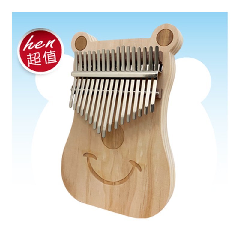 拇指琴-卡林巴-熊輕鬆板式 拇指琴 Kalimba — 三峽鼓 / 打擊