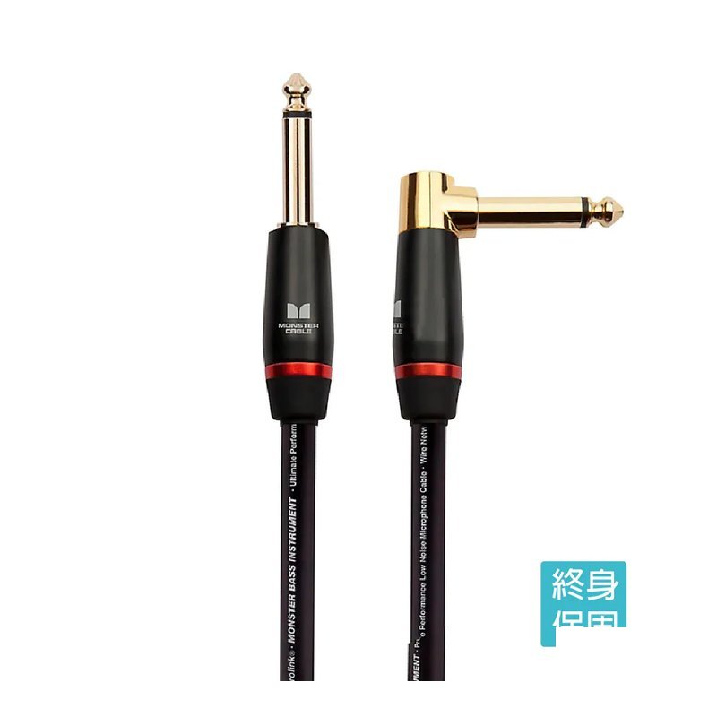 Monster Monster / PROLINK M BASS2貝斯導線 (M BASS2) (台灣代理公司貨) — 三峽木吉他 / 民謠吉他